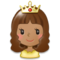 Princess - Medium emoji on Samsung